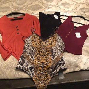 Four body suits! Bundle!